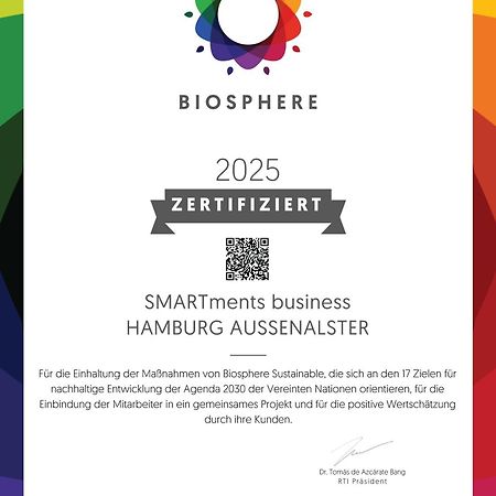 Smartments Business Hamburg Aussenalster Aparthotel Luaran gambar